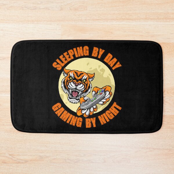 Item preview, Sleeping By Day Gaming By Night designed and sold by RockBeeDesigns.