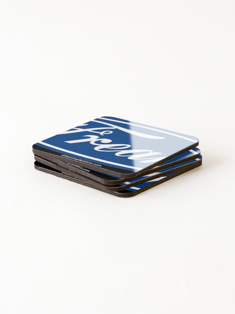 Thumbnail 4 of 5, Coasters (Set of 4), Freak - Oval Logo - Raining Spiders designed and sold by RainingSpiders.