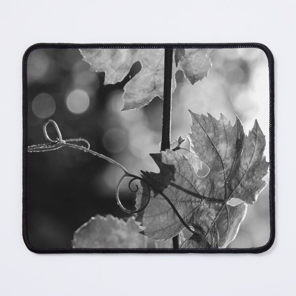 Item preview, Late summer memories leaves on branch black and white nature lovers designed and sold by eddiebarronshop.