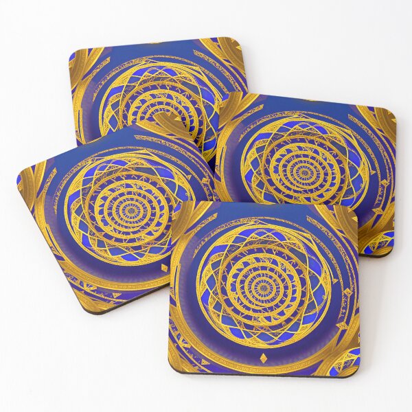 Item preview, Spiral Flower Golden Flower - SPIRALS designed and sold by internlvisions.