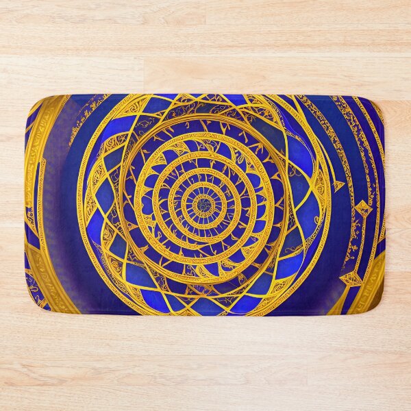 Item preview, Spiral Flower Golden Flower - SPIRALS designed and sold by internlvisions.