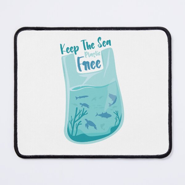 Item preview, Keep The Sea Plastic Free  designed and sold by Artistbro1.