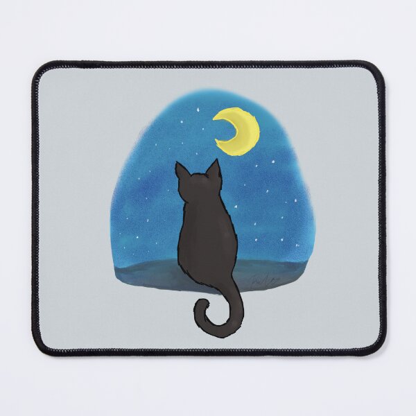 Item preview, Moon Lit Cat designed and sold by YikosCastle.
