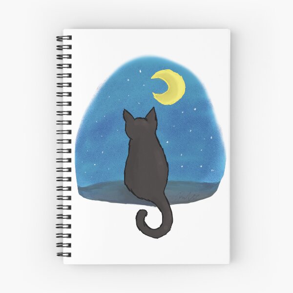 Item preview, Moon Lit Cat designed and sold by YikosCastle.