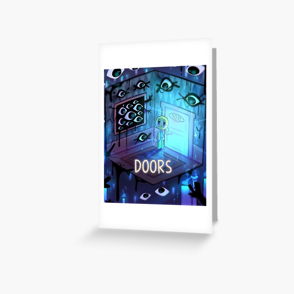 Roblox Door  Greeting Card for Sale by Mennatruoingo