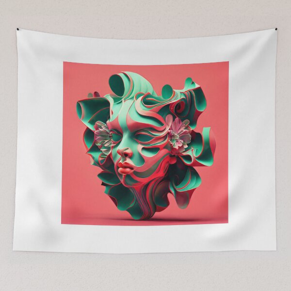 Item preview, Curving Face designed and sold by dozydonut.
