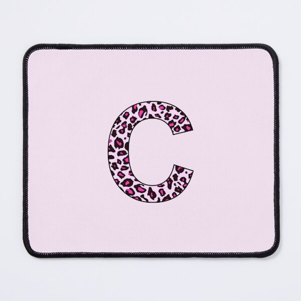 Item preview, Pink Leopard Monogram Letter C - Personal Initial for your own name designed and sold by inspirationzgal.