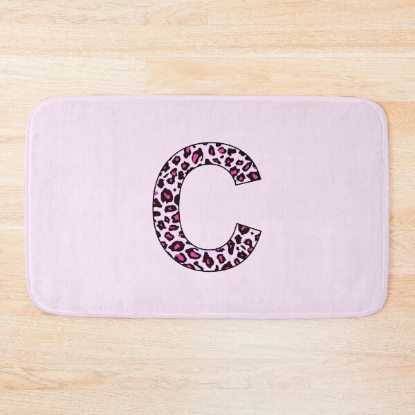 Item preview, Pink Leopard Monogram Letter C - Personal Initial for your own name designed and sold by inspirationzgal.