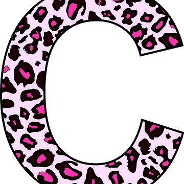 Circle Initials Monogrammed Sweatshirt BIG Cheetah Applique 