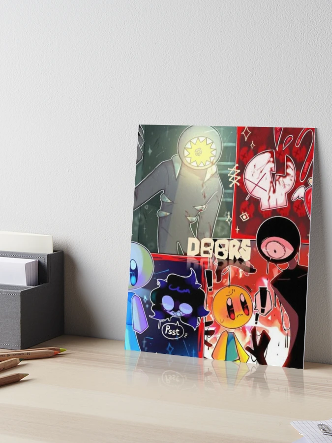 Roblox Doors Team | Art Board Print