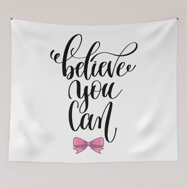 Item preview, Believe You Can Inspirational Quote designed and sold by ProjectX23.