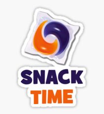Tide Pod Shirt Meme - Snack Time Sticker