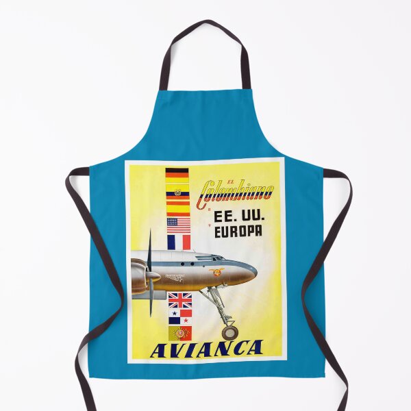 Item preview, AVIANCA of COLUMBIA : Vintage Worlds Oldest Airline 1919 Travel Advertising Print designed and sold by posterbobs.