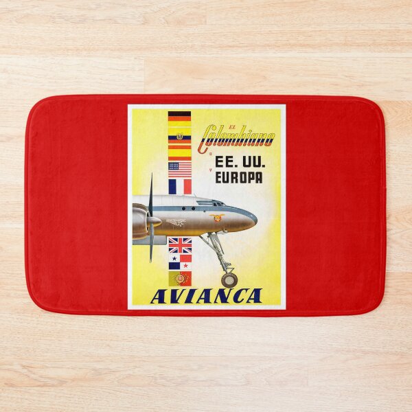 Item preview, AVIANCA of COLUMBIA : Vintage Worlds Oldest Airline 1919 Travel Advertising Print designed and sold by posterbobs.