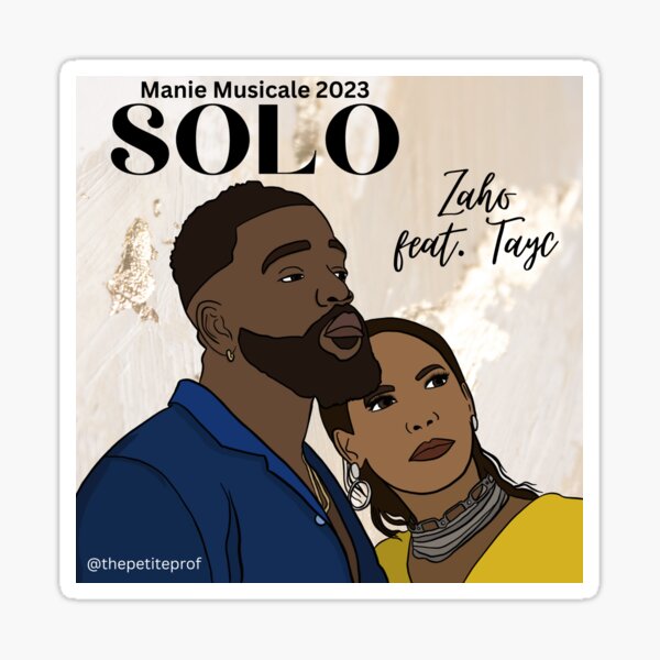Solo - Zaho feat. Tayc Sticker