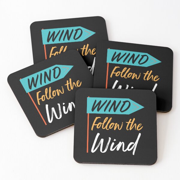 Item preview, Windsurfing Saying Follow the Wind designed and sold by whyitsme.