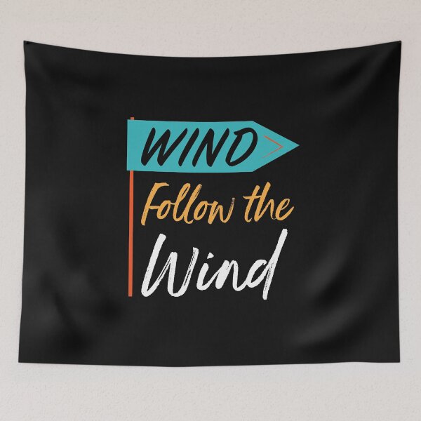 Item preview, Windsurfing Saying Follow the Wind designed and sold by whyitsme.