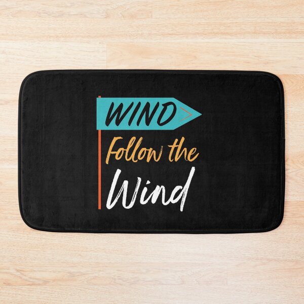 Item preview, Windsurfing Saying Follow the Wind designed and sold by whyitsme.