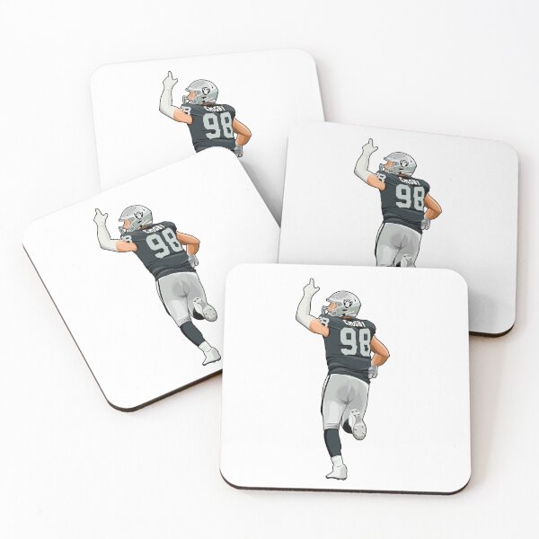 Item preview, Maxx Crosby #99 To Crowds designed and sold by NatureFootball.
