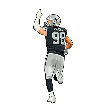 Buy Max Crosby Oakland Raiders Poster/canvas Print Watercolor