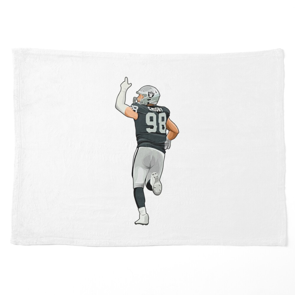 Buy Max Crosby Oakland Raiders Poster/canvas Print Watercolor