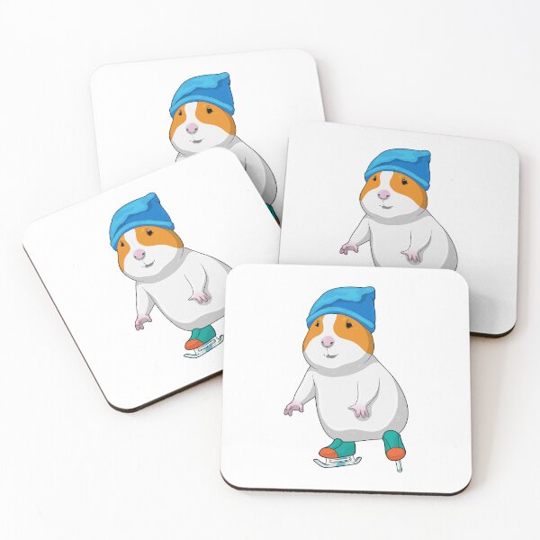 Aperçu de l'œuvre Hamster Ice skating Ice skates créée et vendue par Snabdesign84.