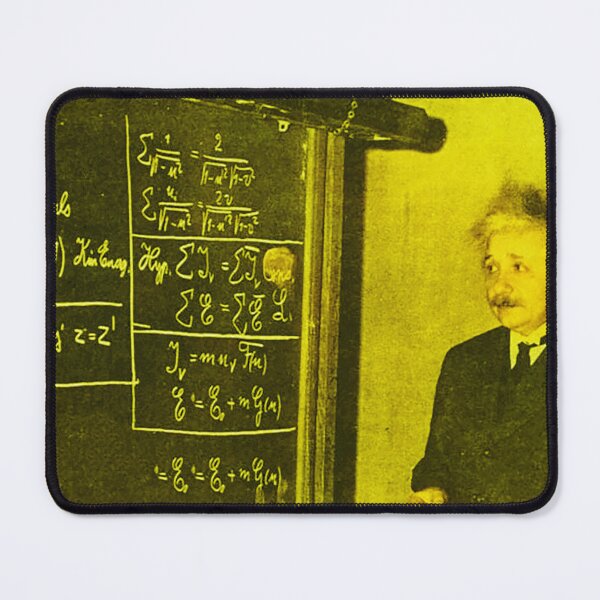 Item preview, Einstein at the Chalkboard  designed and sold by bwalkama.
