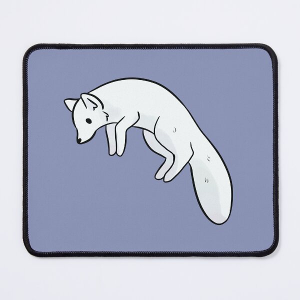 Item preview, Cute jumping arctic fox  designed and sold by Yarafantasyart.