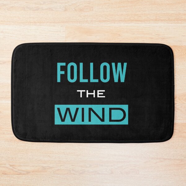 Item preview, Copy of Windsurfing Saying Follow the Wind designed and sold by whyitsme.