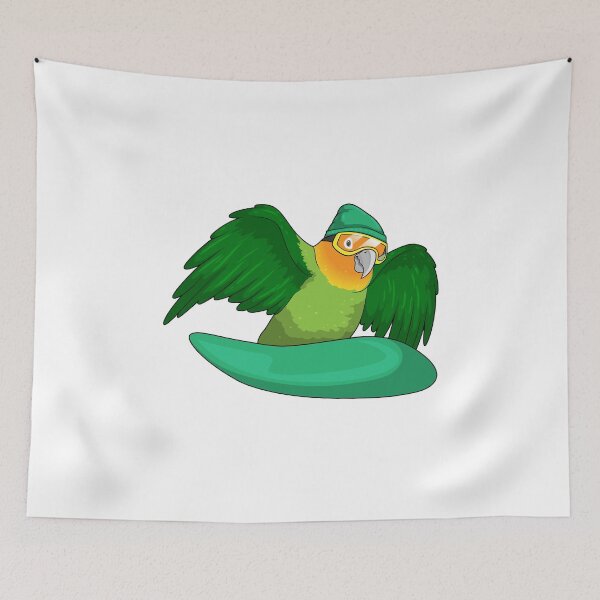 Item preview, Parrot Snowboard Winter sports designed and sold by Snabdesign84.