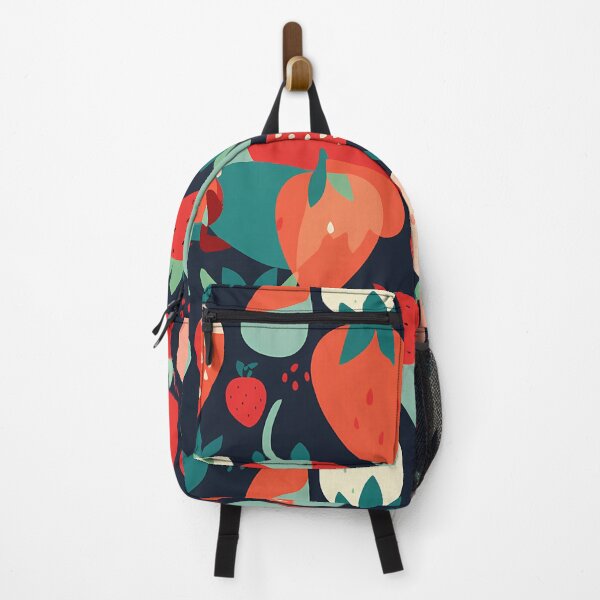 Item preview, Modern and abstract strawberry pattern designed and sold by randrdesign.