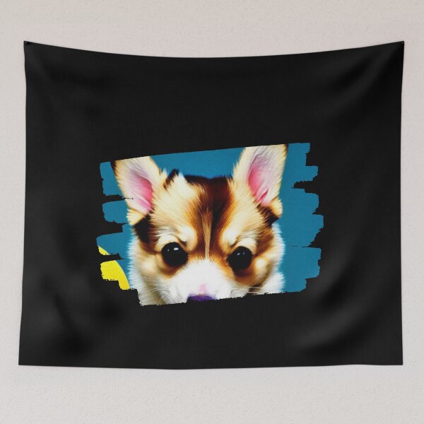 Item preview, AI-Generated Perfection - A Stunning Portrait of Your Loyal Corgi Companion designed and sold by Mechanical-Artt.