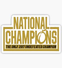 UCF 2017 National Champs Sticker