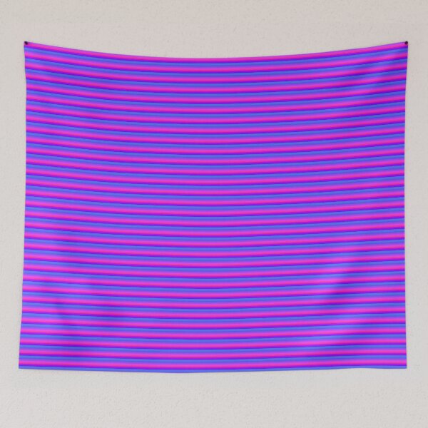 Item preview, Purple blue striped | purple blue line pattern designed and sold by lausn.