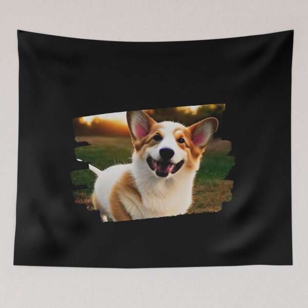 Item preview, A Regal Corgi: An Artistic AI-Generated Portrait of Your Royal Companion designed and sold by Mechanical-Artt.