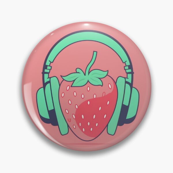 Item preview, Strawberry Podcast Reloaded designed and sold by dozydonut.