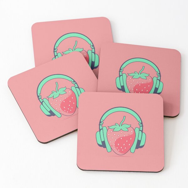 Item preview, Strawberry Podcast Reloaded designed and sold by dozydonut.