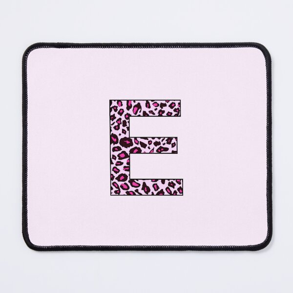 Item preview, Pink Leopard Monogram Letter E - Personal Initial for your own name designed and sold by inspirationzgal.