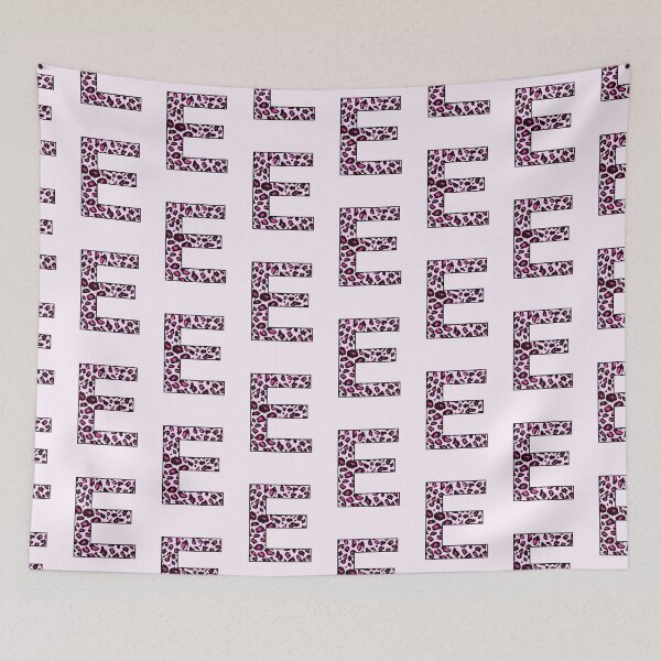 Item preview, Pink Leopard Monogram Letter E - Personal Initial for your own name designed and sold by inspirationzgal.