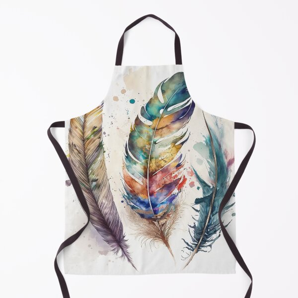 Item preview, feathers watercolor designed and sold by shokA Design.