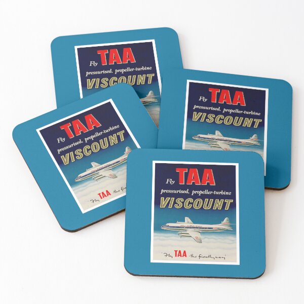 Item preview, TRANS AUSTRALIAN AIRLINES: Vintage Travel Advertising Print designed and sold by posterbobs.