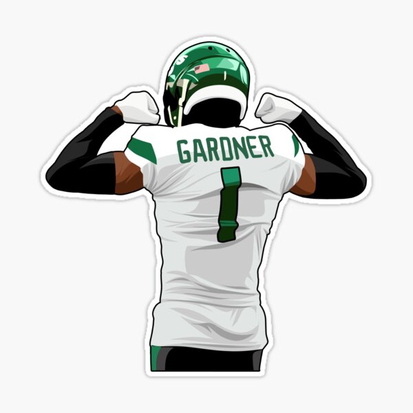 Sauce Gardner #1 Celebrates Sticker for Sale by NatureFootball