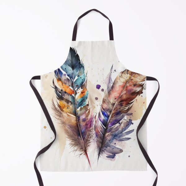 Item preview, feathers watercolor designed and sold by shokA Design.