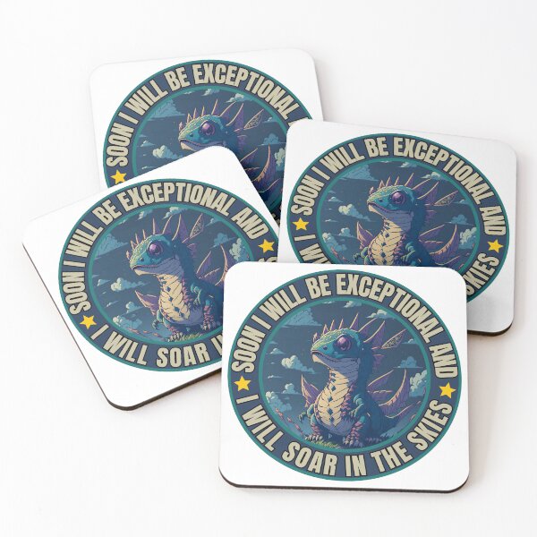 Item preview, Cups, bags, stickers, and t-shirts of a little dragon that aspires to reach the top designed and sold by relso.