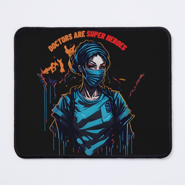 Item preview, Doctors Are Super Heroes - Superheroes of Science designed and sold by Chromatic-Art.