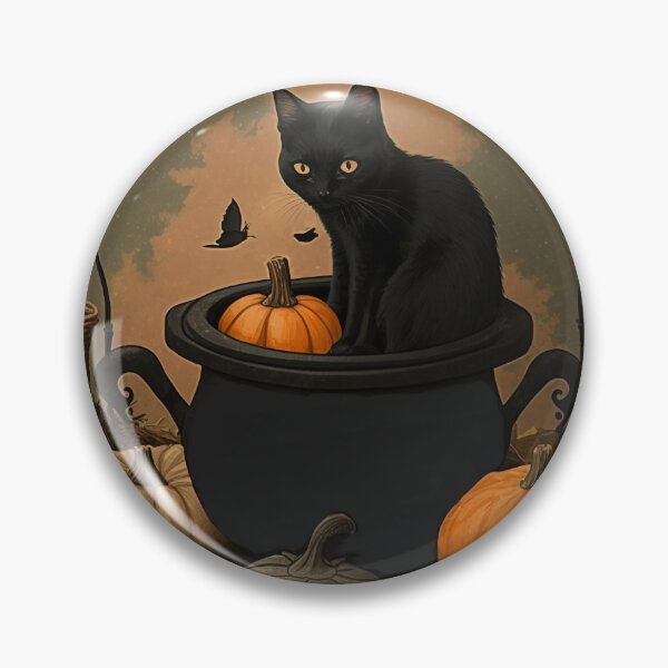 Item preview, Halloween Scene Cauldron designed and sold by NevermoreFalls.