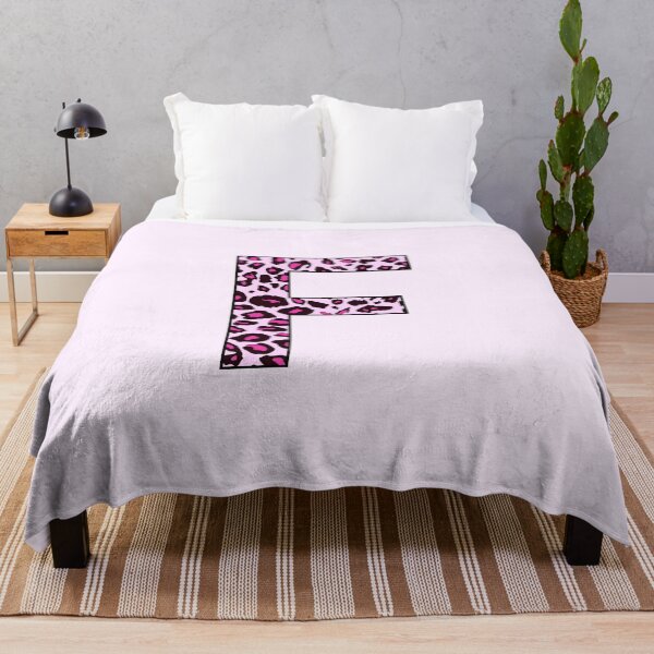Item preview, Pink Leopard Monogram Letter F - Personal Initial for your own name designed and sold by inspirationzgal.