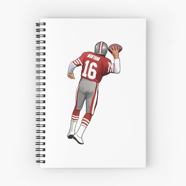 Item preview, Joe Montana #16 Legendary Pases designed and sold by NatureFootball.
