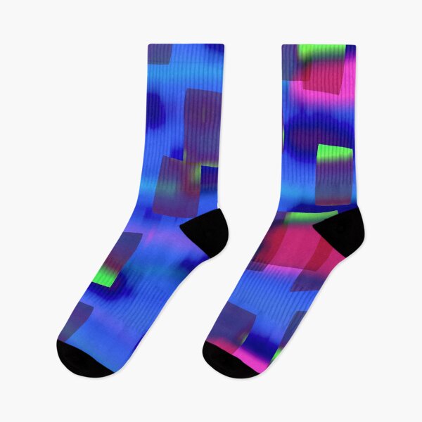 Item preview, Nocturne with pink, green and blue vibes designed and sold by ionotan.