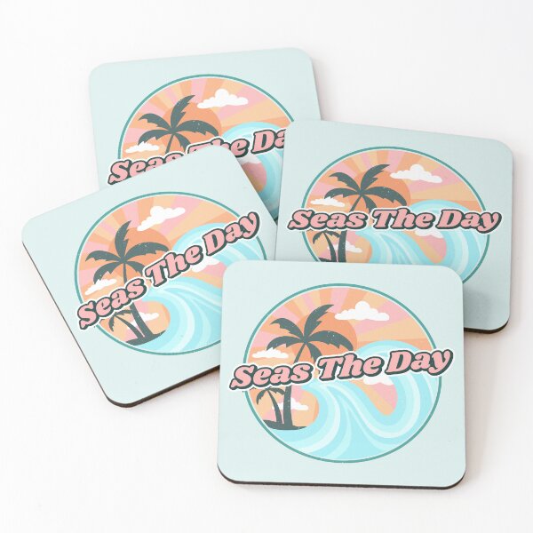 Item preview, Seas The Day Sticker designed and sold by ReidSchendel.
